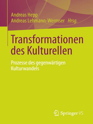 cover image of Transformationen des Kulturellen